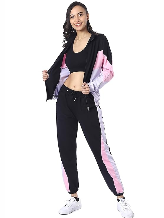 London Hills Women Sports Zipper Running Summer Track Suit | Sports TrackSuit